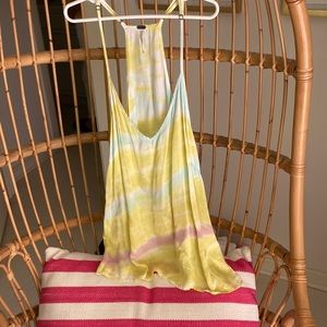 Young fabulous broke tye dye tank